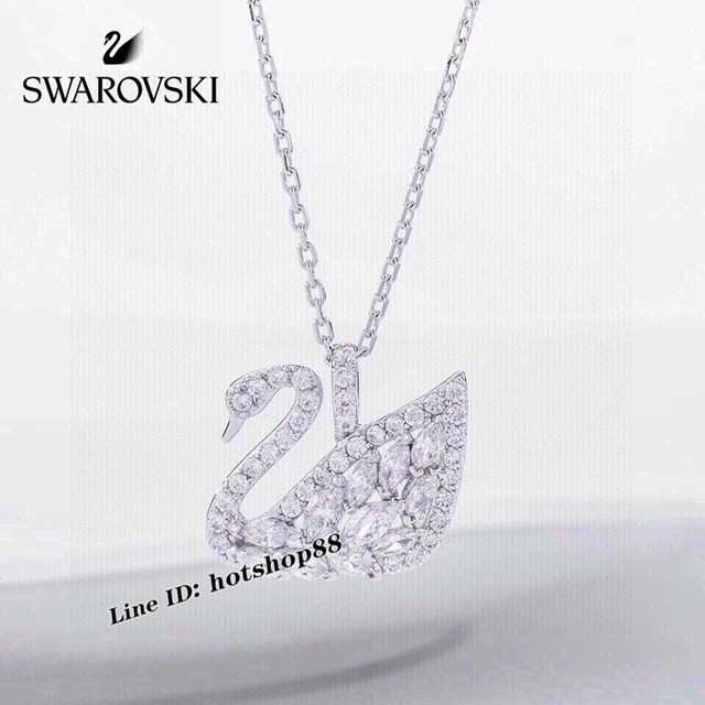 Swarovski施華洛世奇2022新款經典款馬眼形鏤空鑽大天鵝鎖骨鏈/手鏈 zgb1942